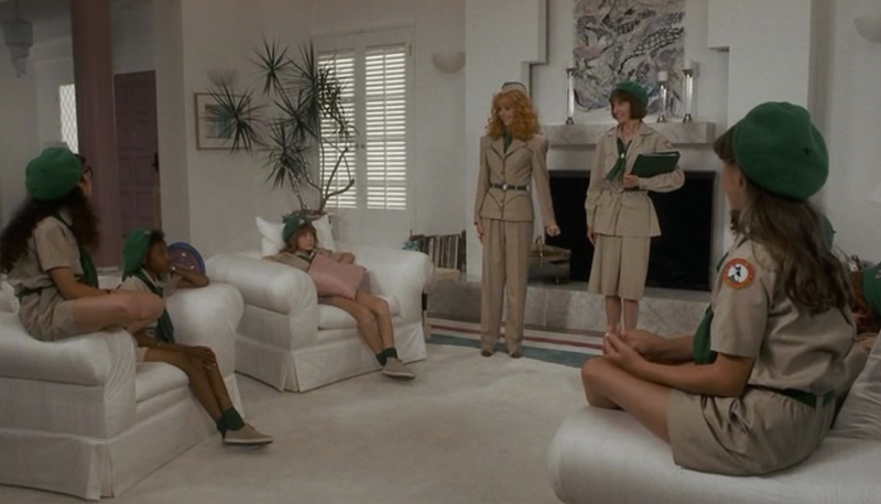 Illustration for article titled Every Outfit Shelley Long Wears in Troop Beverly Hills, Ranked